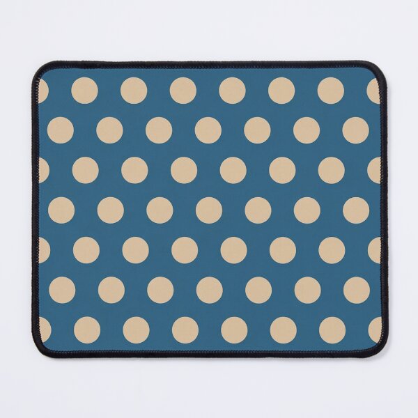 Item preview, Classic Teal Blue Beige Polka Dots designed and sold by Ed & Harmony.