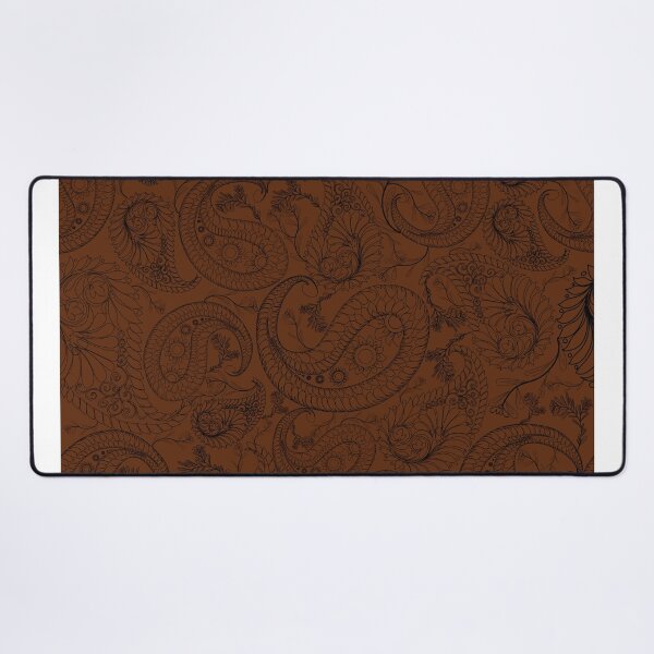 Item preview, Classic brown Paisley pattern designed and sold by Line-Aura.