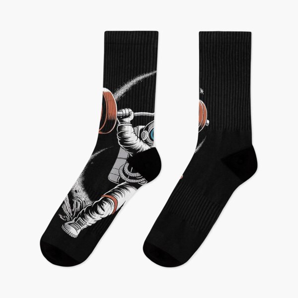 Item preview, Astronaut Space Weightlifting Fitness Gym Workout Men  designed and sold by MarryIsMonth.