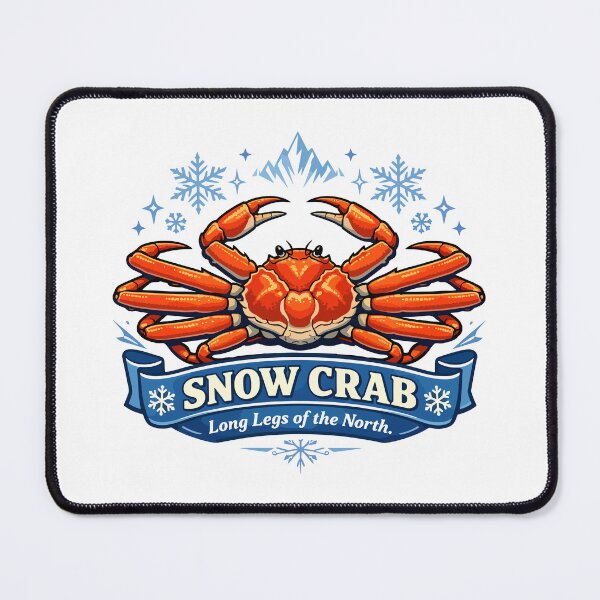 Item preview, Snow Crab Long Legs of the North designed and sold by WildlifeInc.