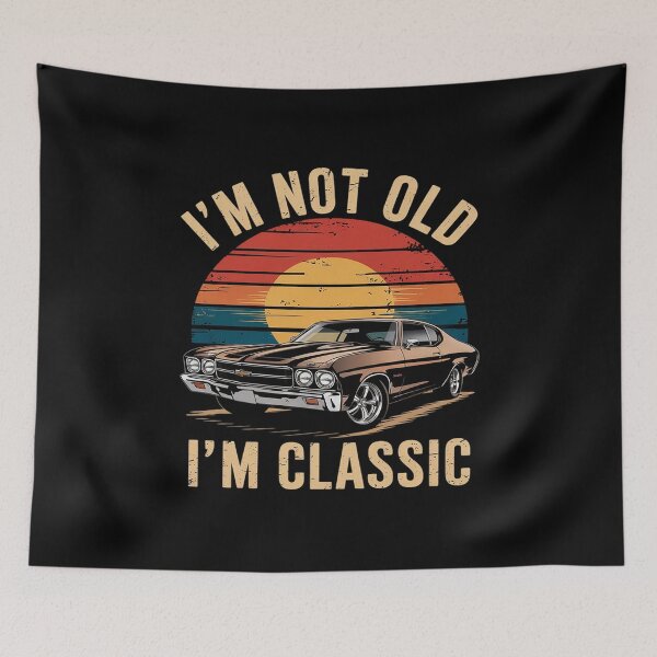 Item preview, I'm Not Old I'm Car Lover Mens Womens  designed and sold by PowAcademy.