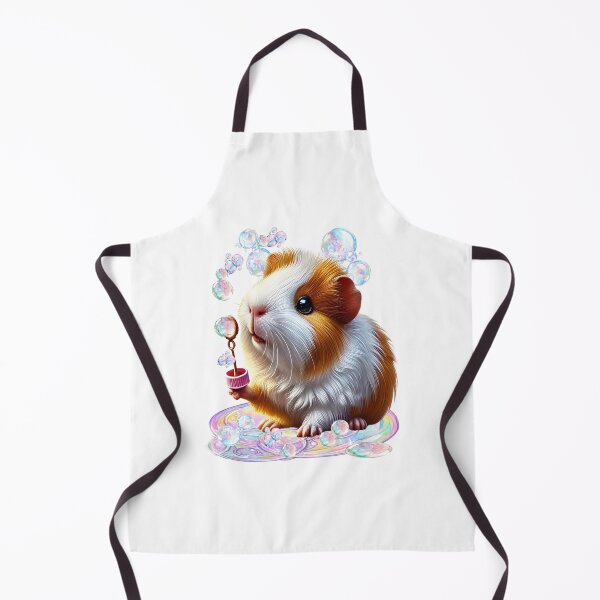 Item preview, cute guinea pig blowing bubbles designed and sold by LoneAngel.