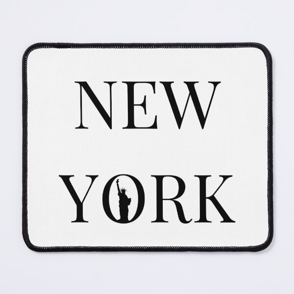 Item preview, New York Typography Design with Statue of Liberty Silhouette | NYC Travel Art designed and sold by photo-travel.