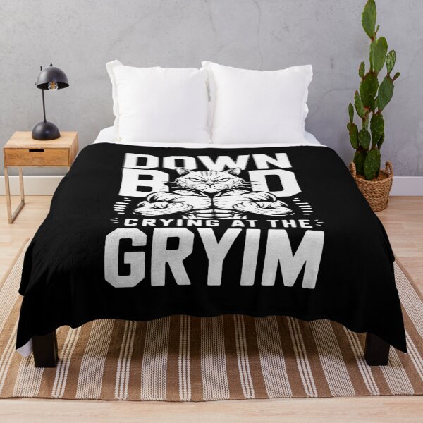 Item preview, Cat Down Bad Crying At The Gym Father's day  designed and sold by MythWoot.