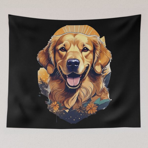 Item preview, Golden Cuddles - Retriever Art designed and sold by RockitBaby.