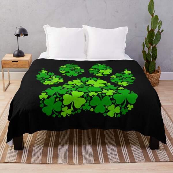 Item preview, Dog Paw Print Shamrock Puppy St Patricks Day Men Women Kids designed and sold by clothesy7.