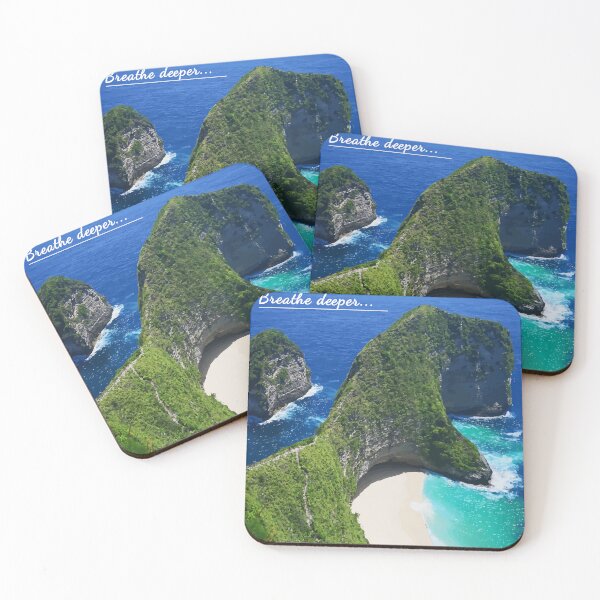 Item preview, Bali Landscape Illustration –  Ocean Views designed and sold by PixelWaveBD.