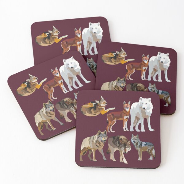 Item preview, W is for Wolf,Wolf Illustration – Majestic Wild Canine Wildlife Art designed and sold by PrettylittlepastelUk.