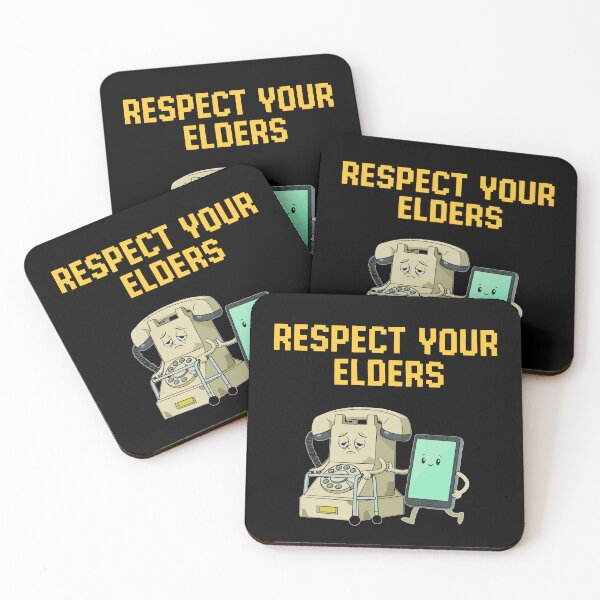Item preview, Respect Your Elders Retro Phone Funny Cell Phone Smartphone 80s designed and sold by Artifyo.