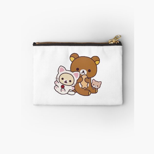 Item preview, Rilakkuma and Friends Cute Sitting Pose – Kawaii Cartoon Art designed and sold by timjgt.
