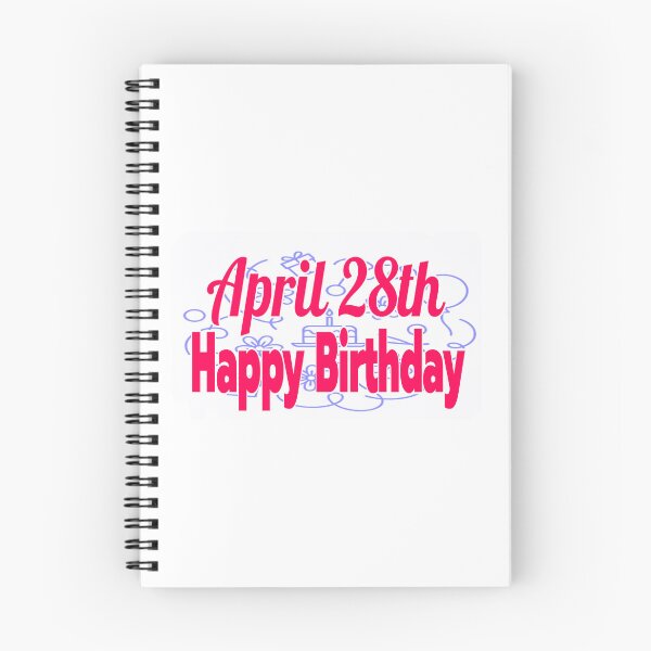 Item preview, Birthday April 28th designed and sold by Sujinthaiart.