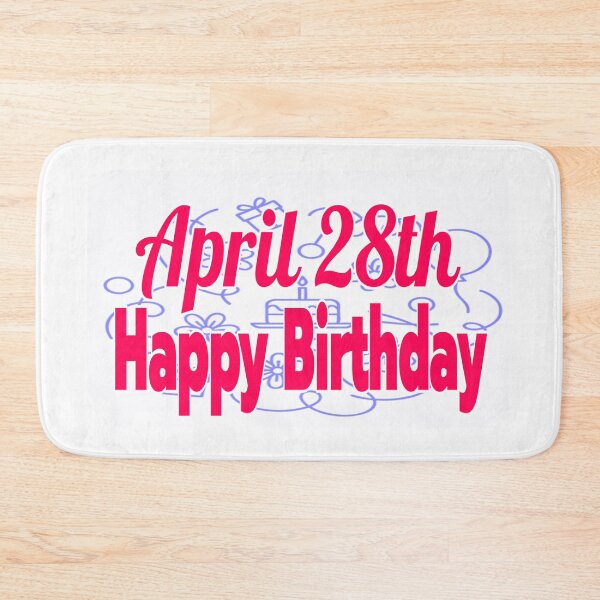 Item preview, Birthday April 28th designed and sold by Sujinthaiart.