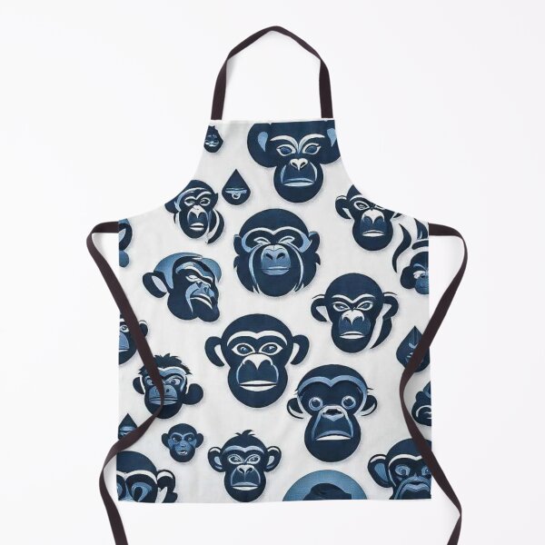 Item preview, Monkey Mood Pattern designed and sold by hallwell.