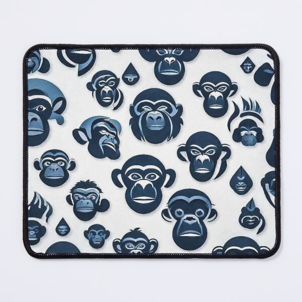 Item preview, Monkey Mood Pattern designed and sold by hallwell.