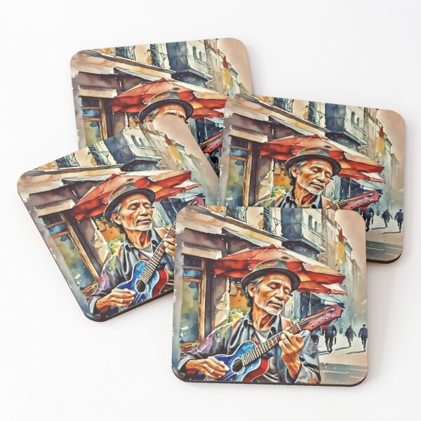 Item preview, Street guitar performer designed and sold by django727.