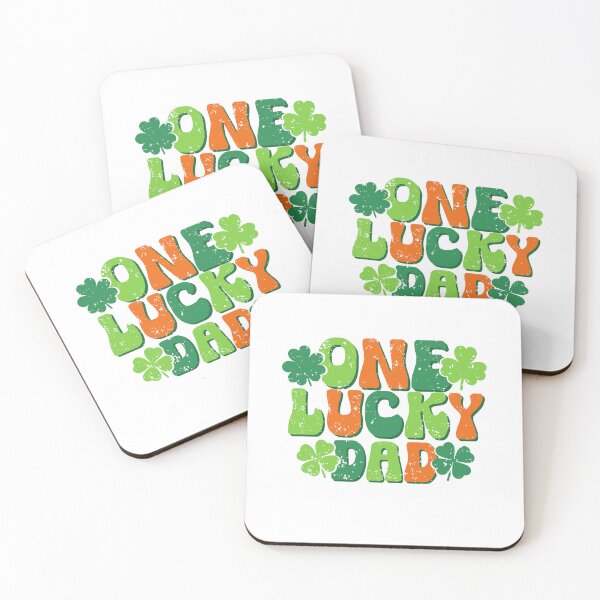 Item preview, One Lucky Dad Retro St. Patrick’s Day designed and sold by stylishdzign.