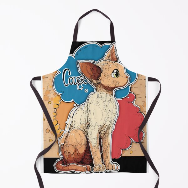 Item preview, Cute Comic Kitten with Speech Bubble Illustration designed and sold by Grafititee.