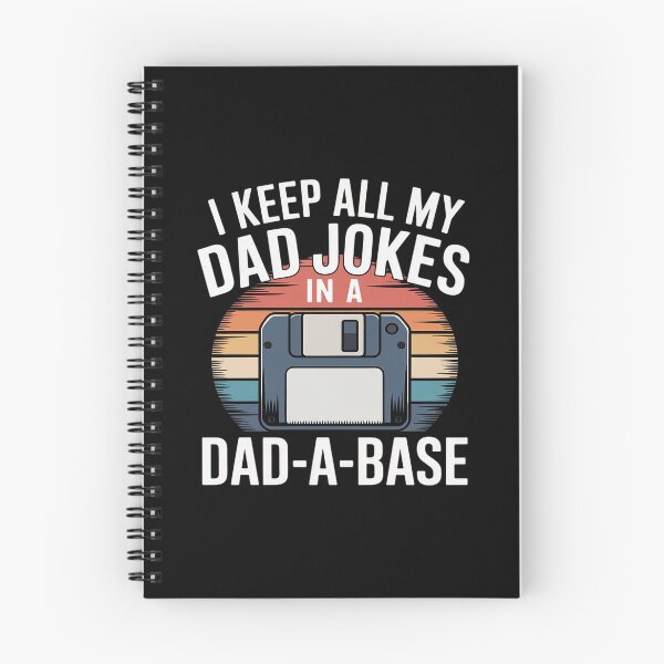 Item preview, dad jokes in dad-a-base for father's day  designed and sold by MythWoot.
