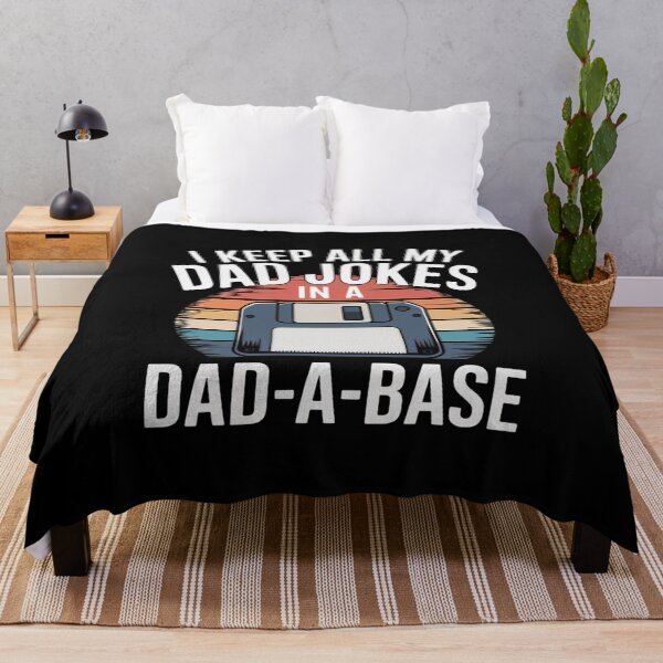 Item preview, dad jokes in dad-a-base for father's day designed and sold by MythWoot.