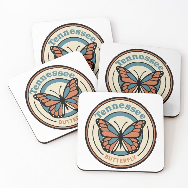 Item preview, Dollywood Butterfly Retro | Vintage Tennessee Travel Nature Art designed and sold by Globalcitytees.