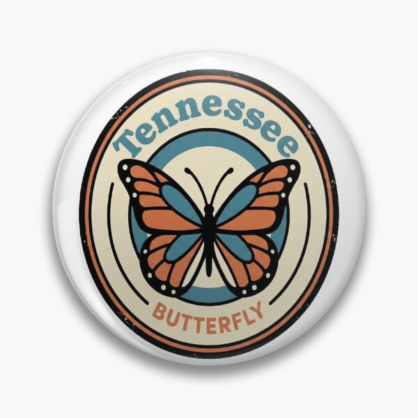 Item preview, Dollywood Butterfly Retro | Vintage Tennessee Travel Nature Art designed and sold by Globalcitytees.