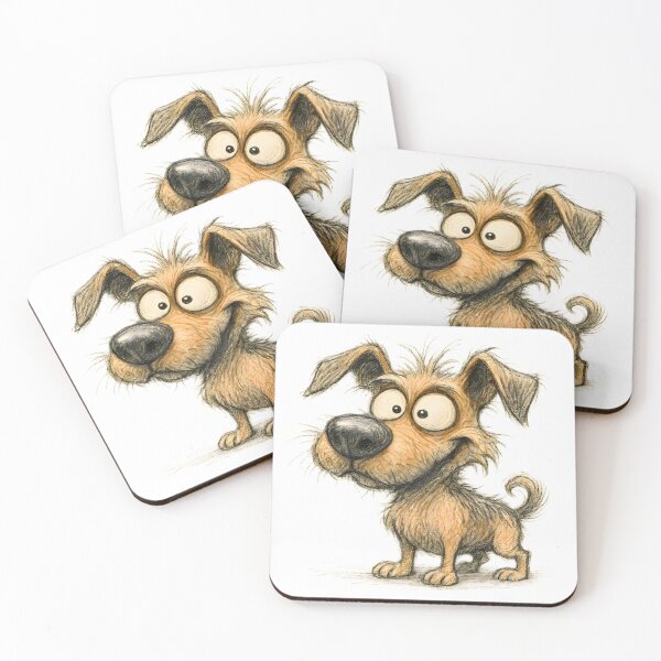 Item preview, Curious Funny Dog designed and sold by Yomere.