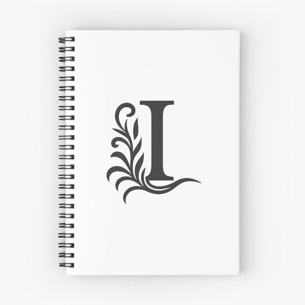 Item preview, Elegant Ornate Letter I – Botanical Monogram Design designed and sold by luckyyouth.