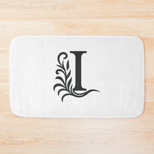 Item preview, Elegant Ornate Letter I – Botanical Monogram Design designed and sold by luckyyouth.