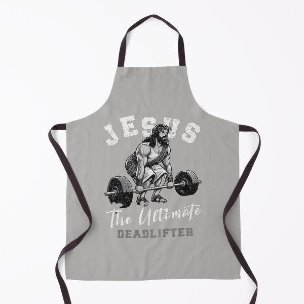 Item preview, Jesus The Ultimate Deadlifter Funny Christian Workout Gym religious designed and sold by MabelWells.