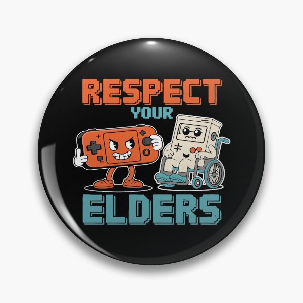 Item preview, Respect Your Elders Retro Gaming Funny Gamer Controller 80s designed and sold by Artifyo.