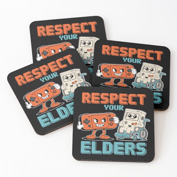 Item preview, Respect Your Elders Retro Gaming Funny Gamer Controller 80s designed and sold by Artifyo.