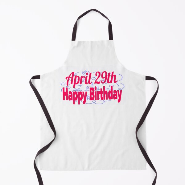 Item preview, Birthday April 29th designed and sold by Sujinthaiart.