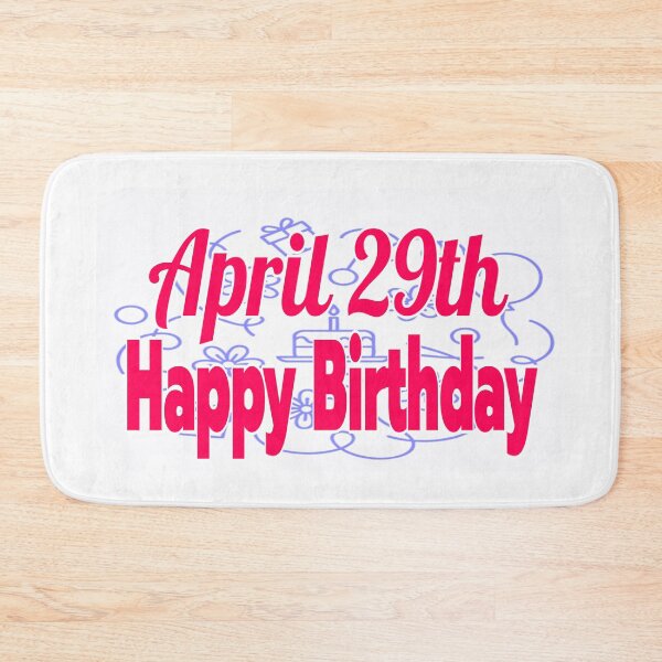 Item preview, Birthday April 29th designed and sold by Sujinthaiart.