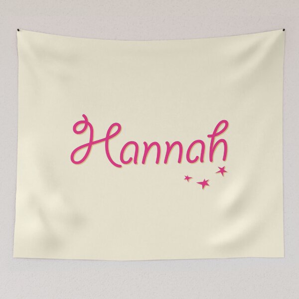 Item preview, My Name is Hannah designed and sold by CharlottePlaceArt.