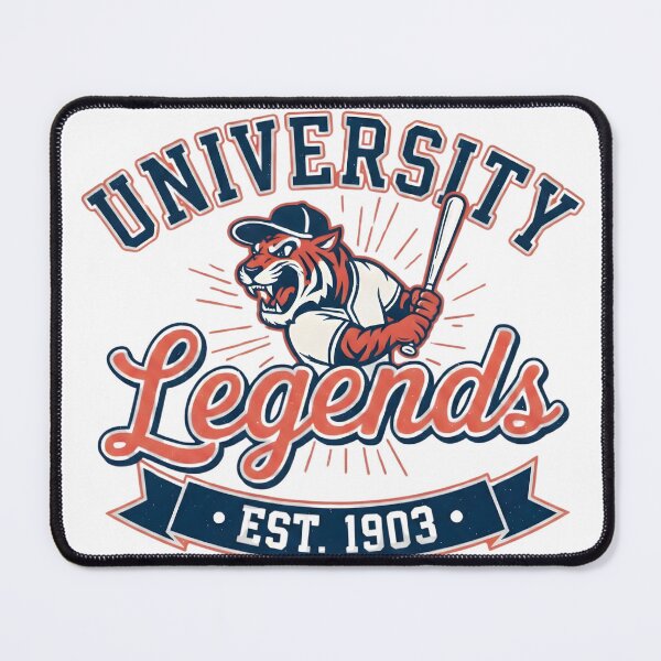 Item preview, Vintage Collegiate Tiger Baseball Mascot - Retro Varsity Design designed and sold by RectifyFashions.