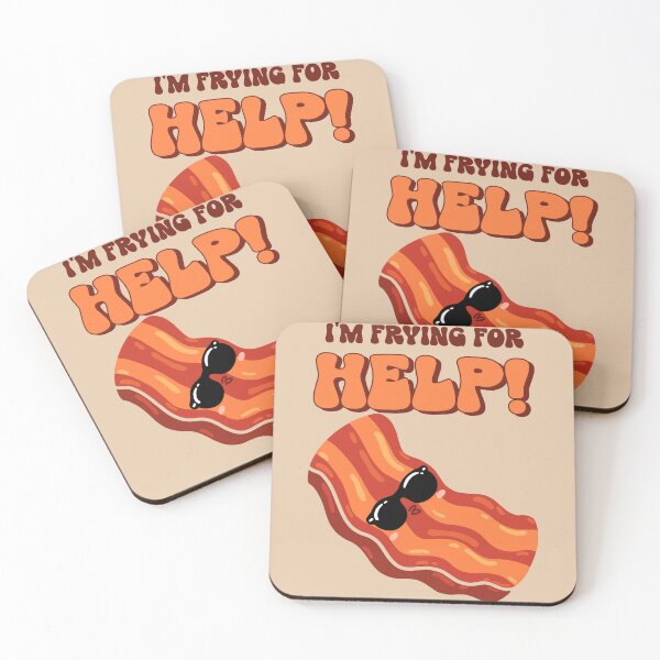 Item preview,  I'M FRYING FOR HELP Bacon designed and sold by JusTiceT-shirts.
