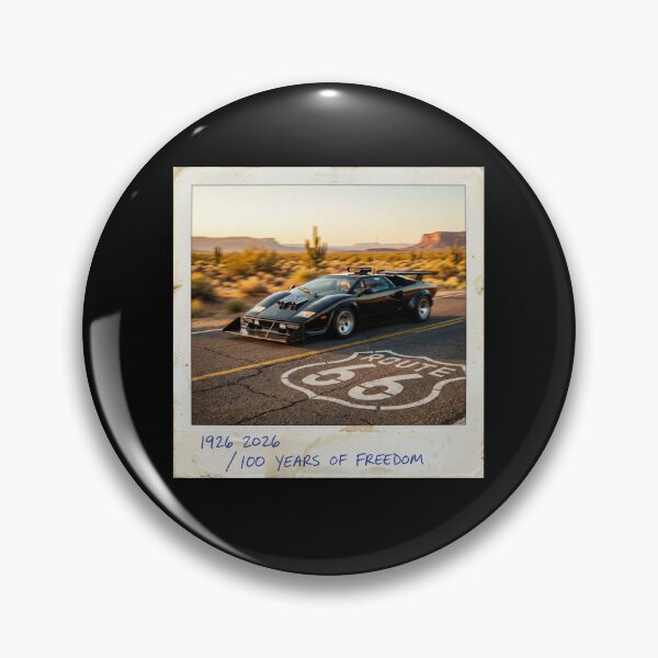 Item preview, Route 66 Centennial Black Supercar: 1926-2026 Retro designed and sold by G350.