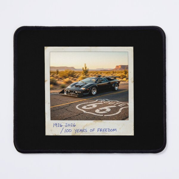 Item preview, Route 66 Centennial Black Supercar: 1926-2026 Retro designed and sold by G350.