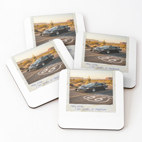Item preview, Route 66 Centennial Black Supercar: 1926-2026 Retro designed and sold by G350.