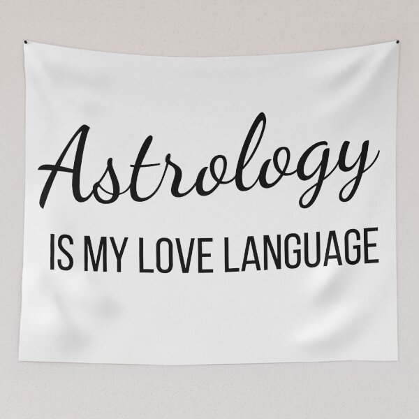 Item preview, Astrology Is My Love Language designed and sold by MetaModel Studio.
