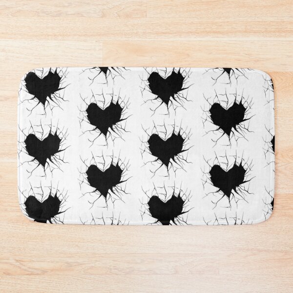 Item preview, Drawing of shattered black heart design  designed and sold by NivyasArtistry.