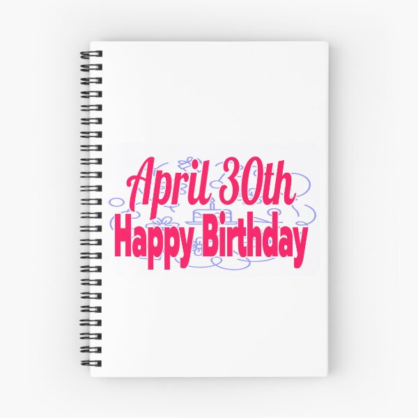 Item preview, Birthday April 30th designed and sold by Sujinthaiart.