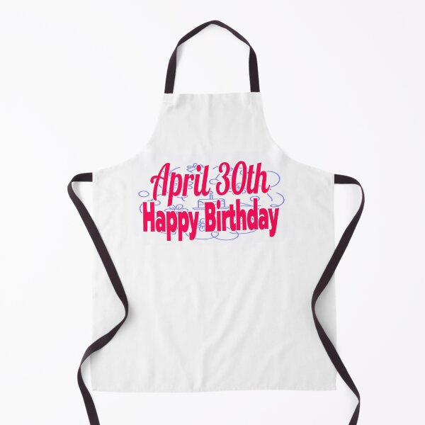 Item preview, Birthday April 30th designed and sold by Sujinthaiart.