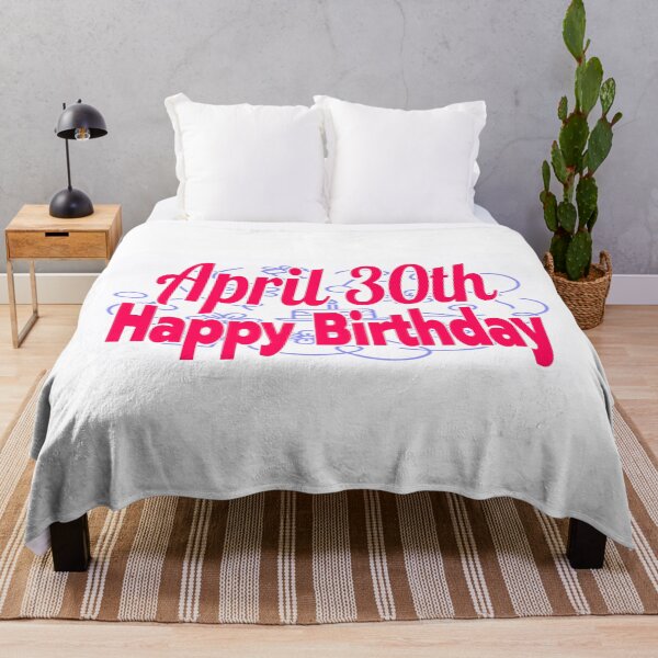 Item preview, Birthday April 30th designed and sold by Sujinthaiart.