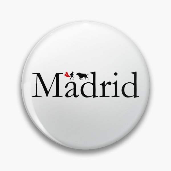 Item preview, Madrid Typography Design with Bull and Matador Silhouette | Spanish Culture Art designed and sold by photo-travel.