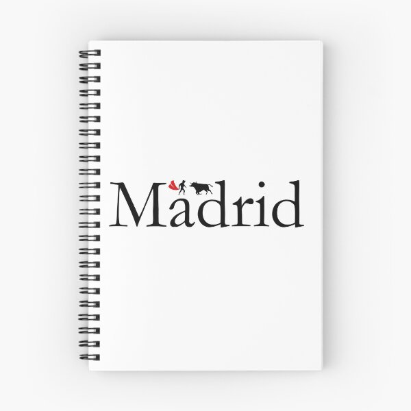 Item preview, Madrid Typography Design with Bull and Matador Silhouette | Spanish Culture Art designed and sold by photo-travel.