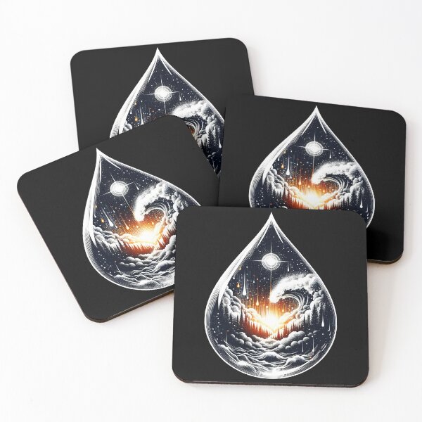 Item preview, Raindrop Wave, Ai Generated Art  designed and sold by ACC .