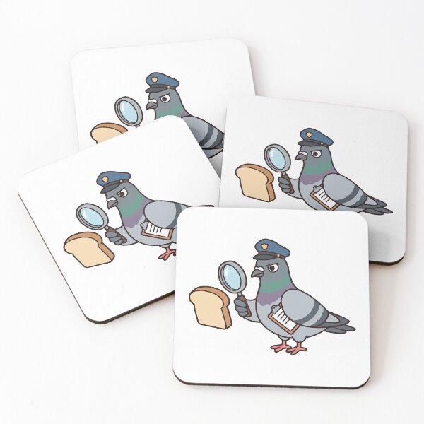 Item preview, Official Bread Inspector - Funny Pigeon with Job designed and sold by Petzzz.
