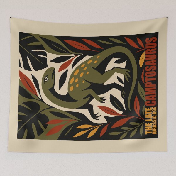 Item preview, The Late Jurassic Age: Camptosaurus designed and sold by Ghost on Toast.
