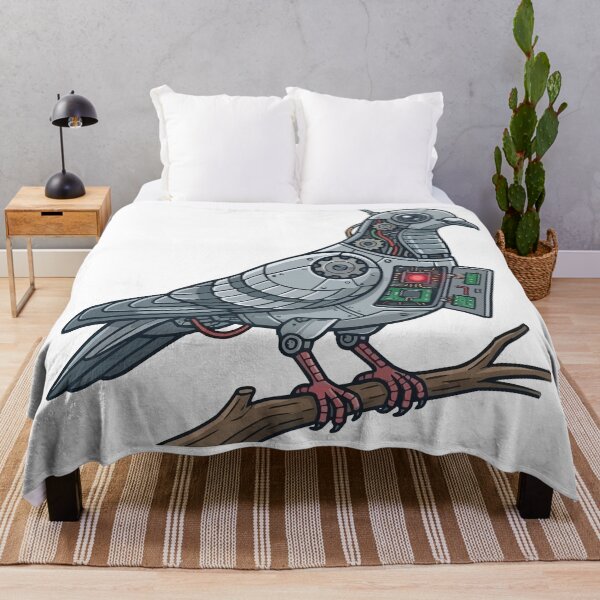 Item preview, Birds Aren't Real - Robot Pigeon Surveillance Drone Meme designed and sold by Petzzz.
